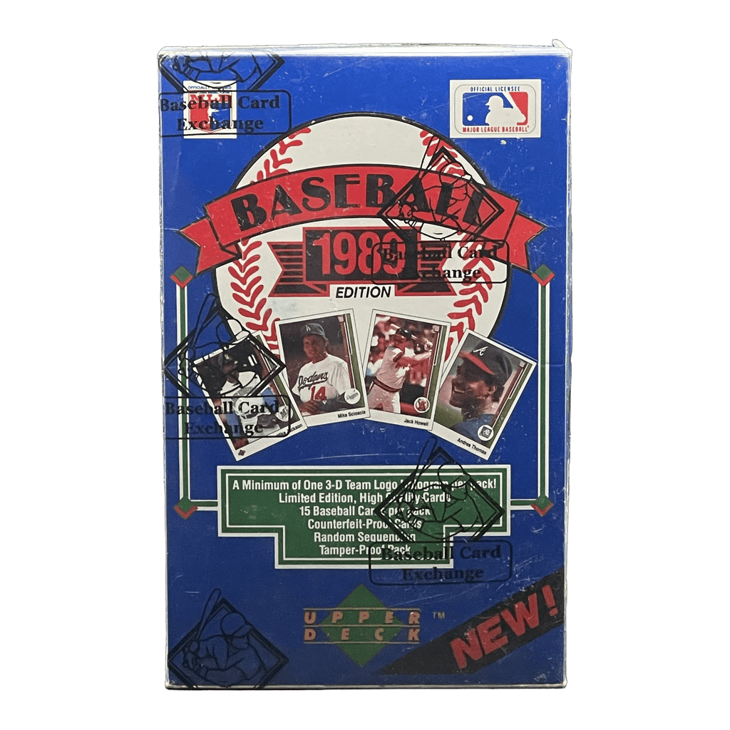 1989 Upper Deck Upper Deck Baseball Hobby Box (BBCE) (FASC) -  - Library of Cards