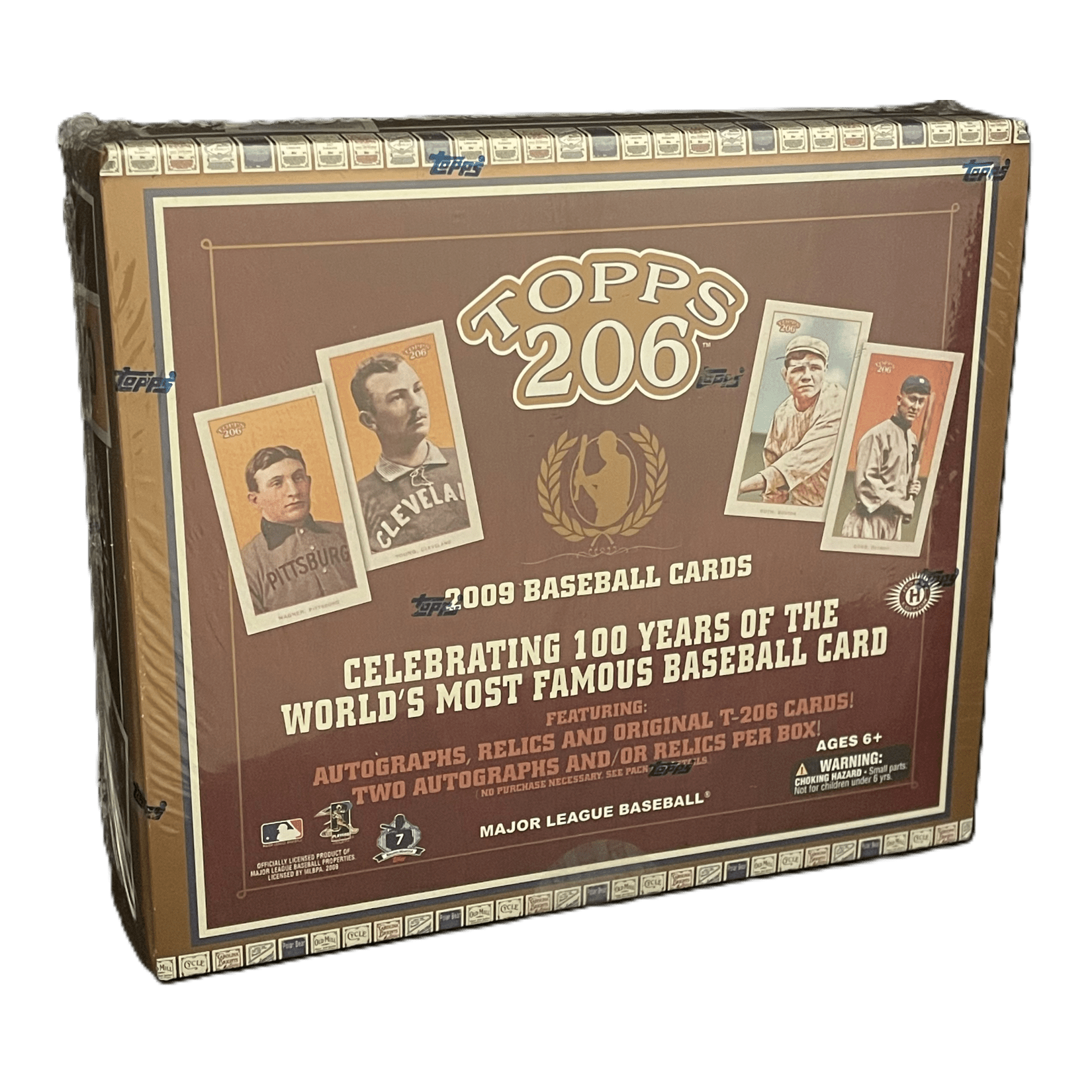 2009 Topps T206 Baseball Hobby Box - 041116193828 - Library of Cards