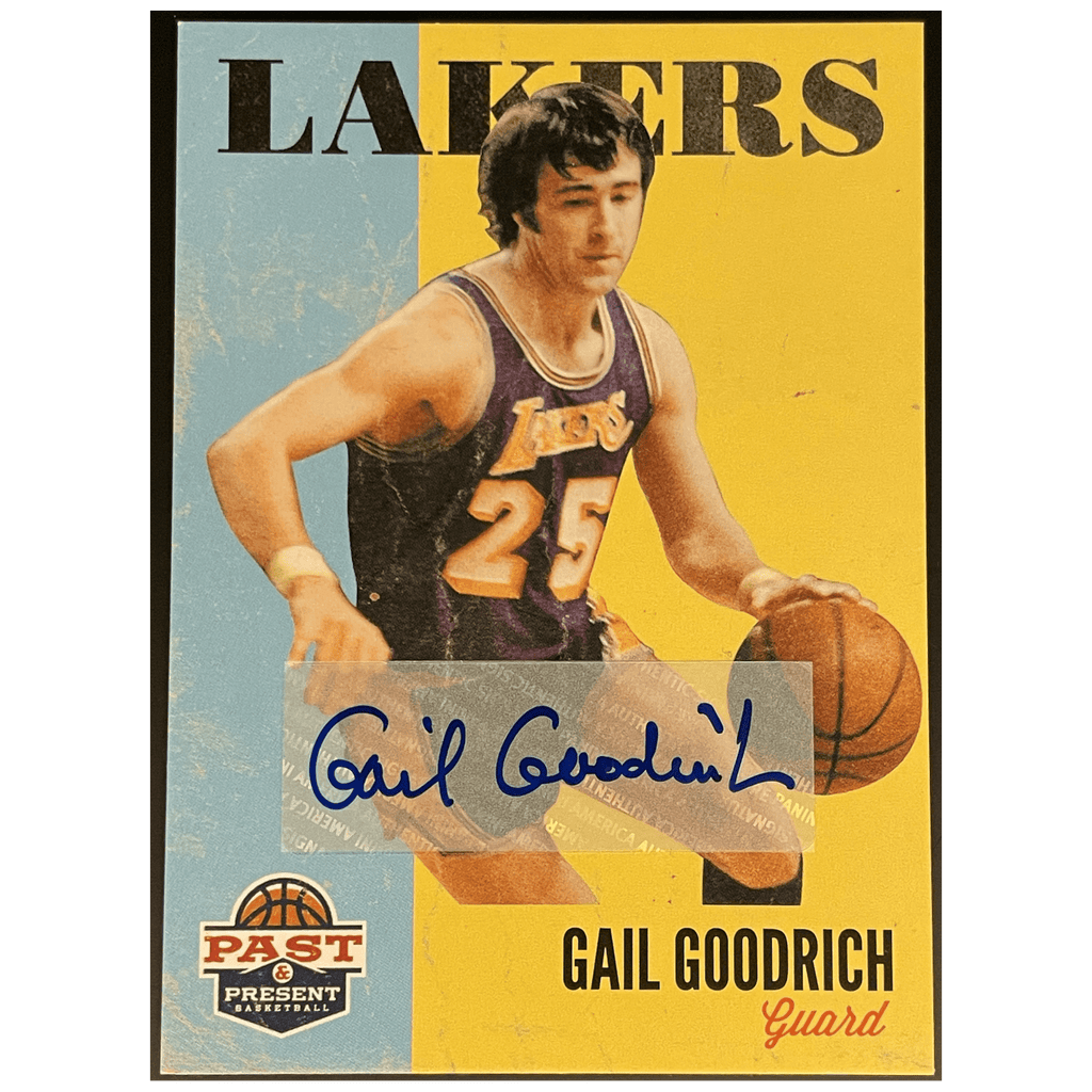 2012 - 13 Panini Past & Present Basketball Gail Goodrich Base Autograph - FALSE - Library of Cards