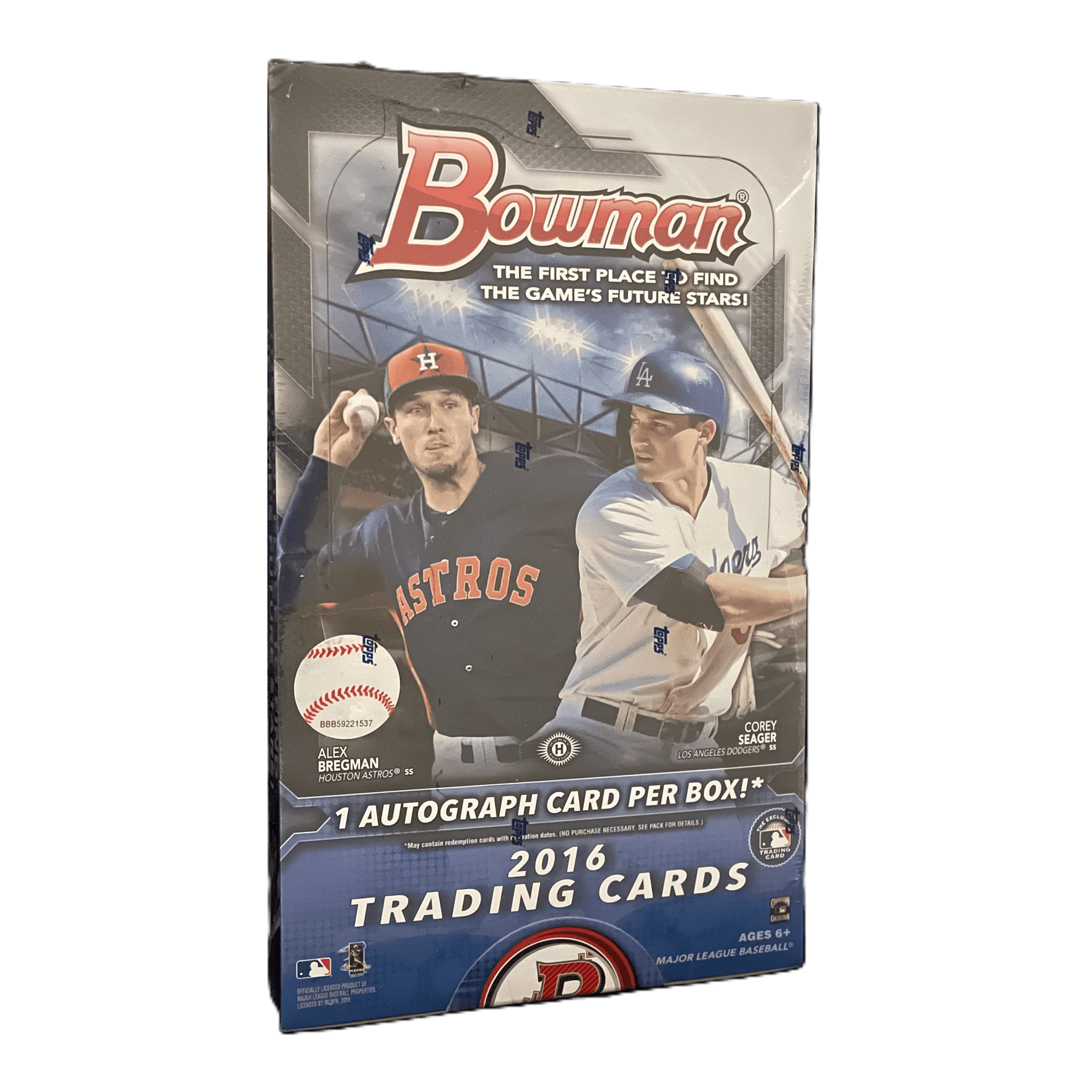 2016 Bowman Baseball Hobby Box - 887521045334 - Library of Cards