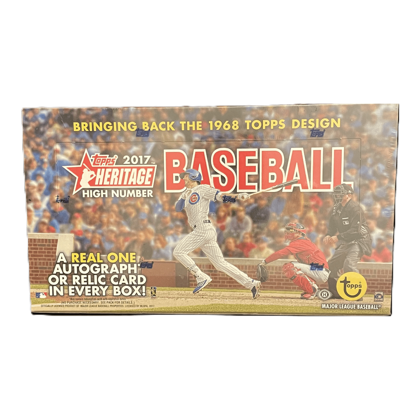 2017 Topps Heritage High Number Baseball Hobby Box - 887521061358 - Library of Cards