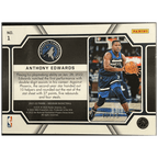 2021 - 22 Panini Obsidian Basketball Anthony Edwards Pitch Black /99 - FALSE - Library of Cards