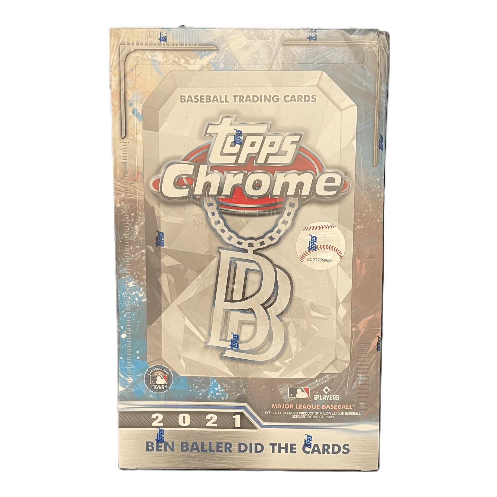 2021 Topps Chrome Baseball Ben Baller Edition Hobby Box - 887521104413 - Library of Cards