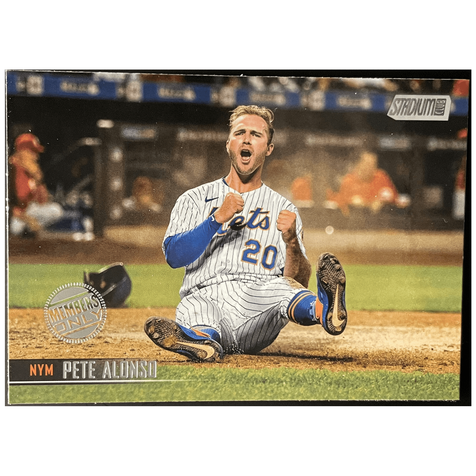 2021 Topps Stadium Club Baseball Pete Alonso Members Only - FALSE - Library of Cards