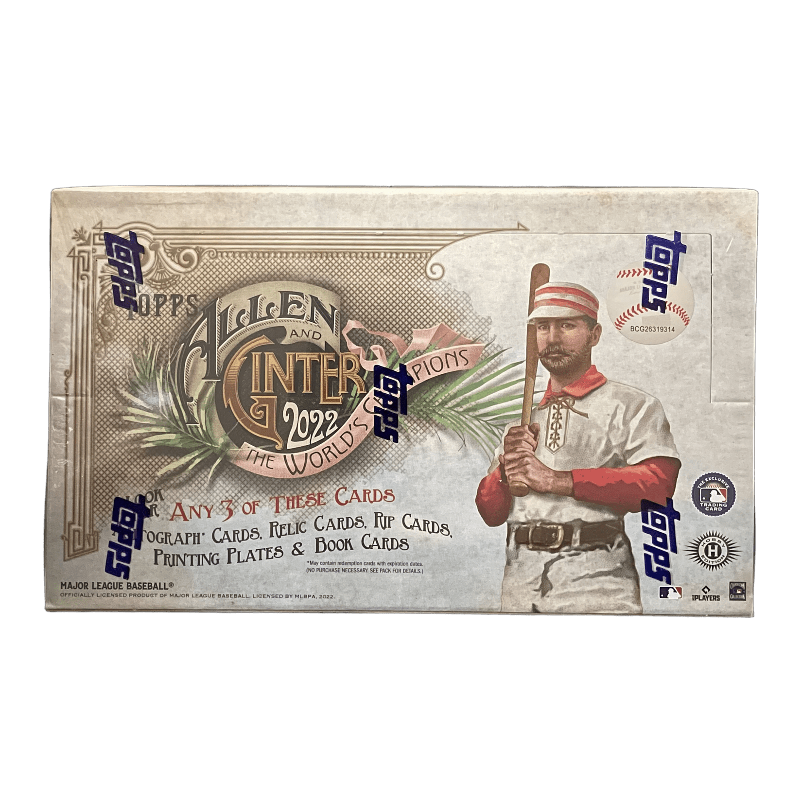 2022 Topps Allen and Ginter Baseball Hobby Box - 887521110230 - Library of Cards
