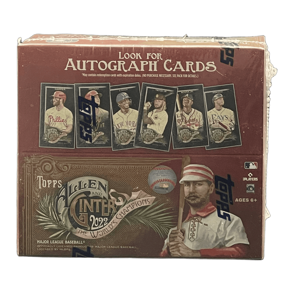 2022 Topps Allen and Ginter X Baseball Hobby Box - 887521110261 - Library of Cards