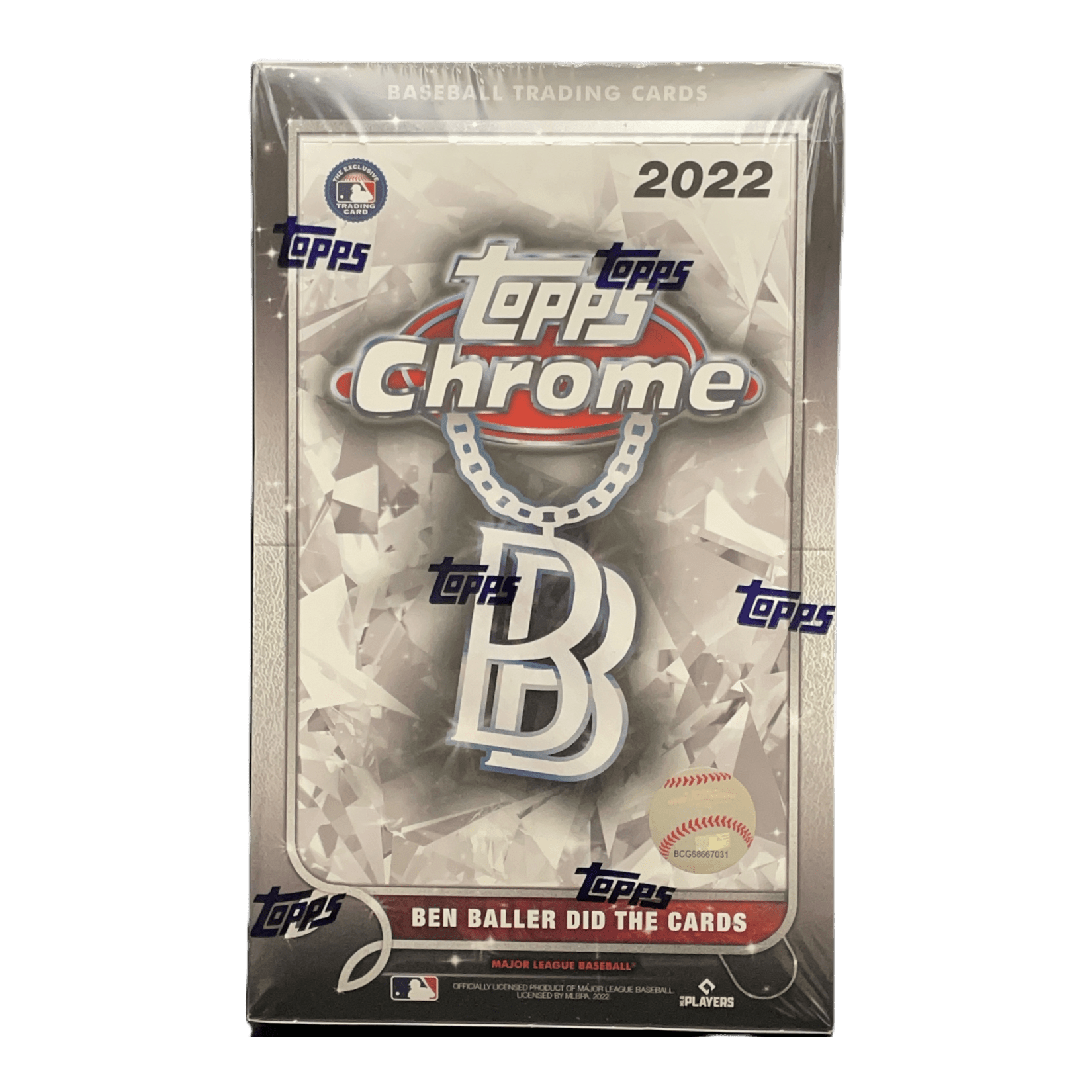 2022 Topps Chrome Baseball Ben Baller Edition Hobby Box - 887521114702 - Library of Cards