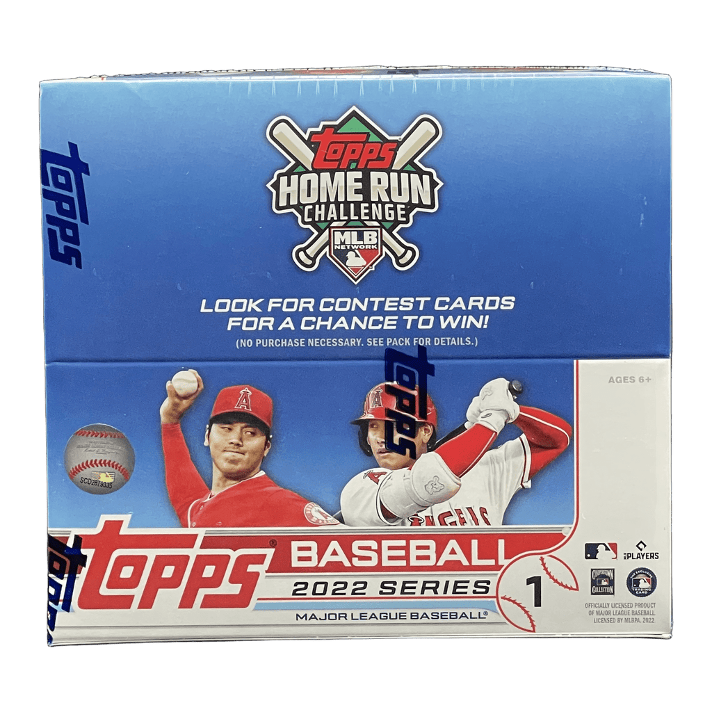 2022 Topps Series 1 Baseball Retail Box - 887521105649 - Library of Cards