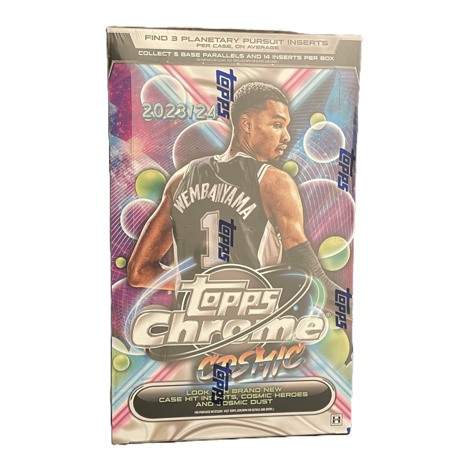2023 - 24 Topps Cosmic Chrome Basketball Hobby Box - 887521127573 - Library of Cards
