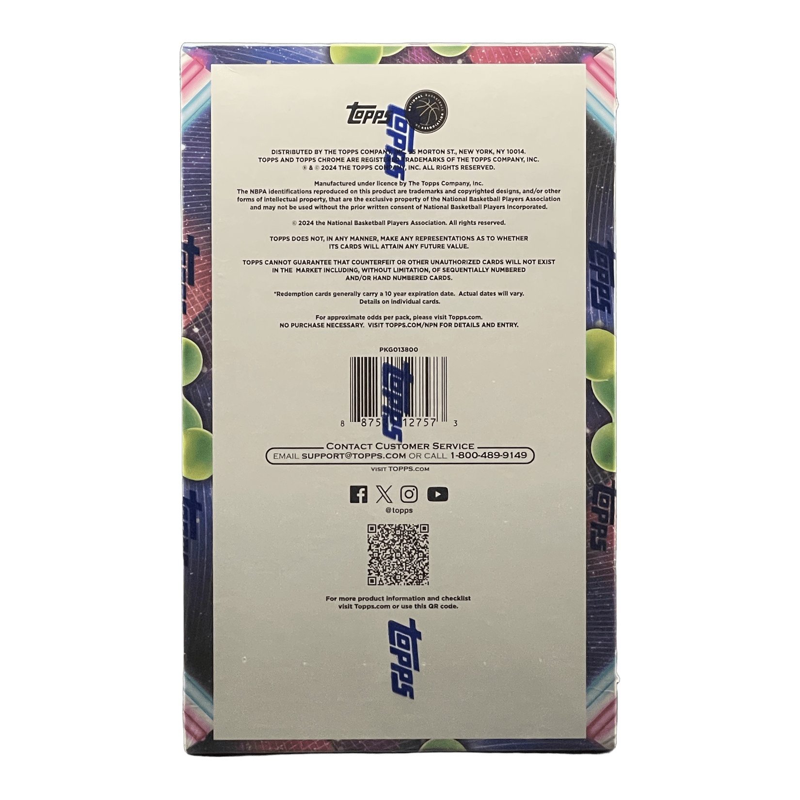 2023-24 Topps Cosmic Chrome Basketball Hobby Box - 887521127573 - Library of Cards