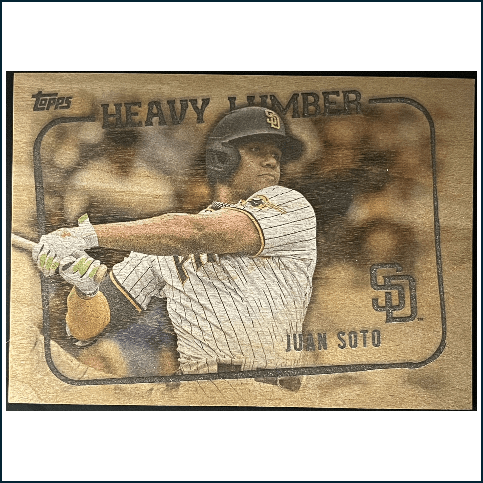 2023 Topps Series 1 Baseball Juan Soto Heavy Lumber - FALSE - Library of Cards