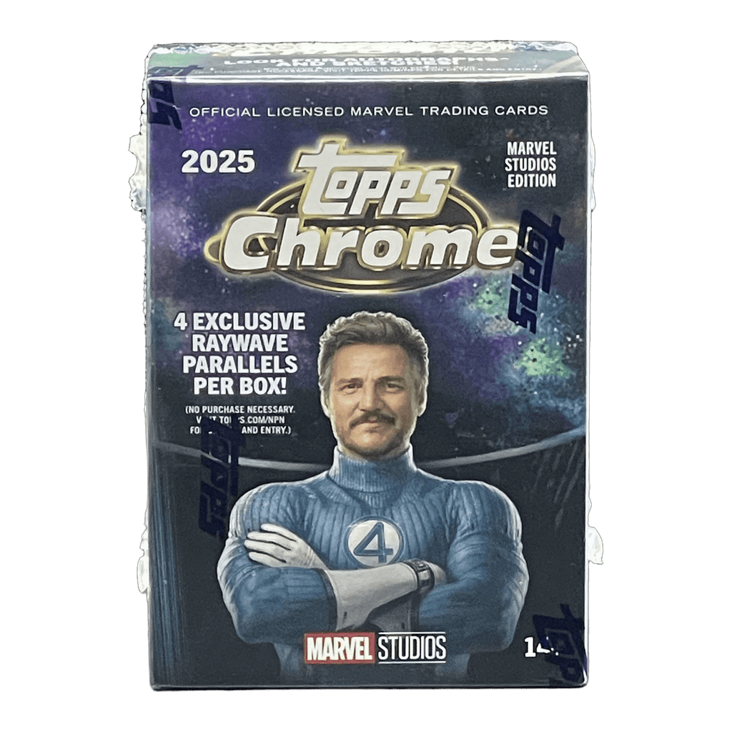 2024 - 25 Topps Chrome Marvel Studios Value Box - 88752151455 - Library of Cards
