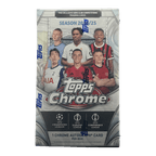 2024 - 25 Topps Chrome UEFA Club Competitions Soccer Hobby Box - 887521139484 - Library of Cards