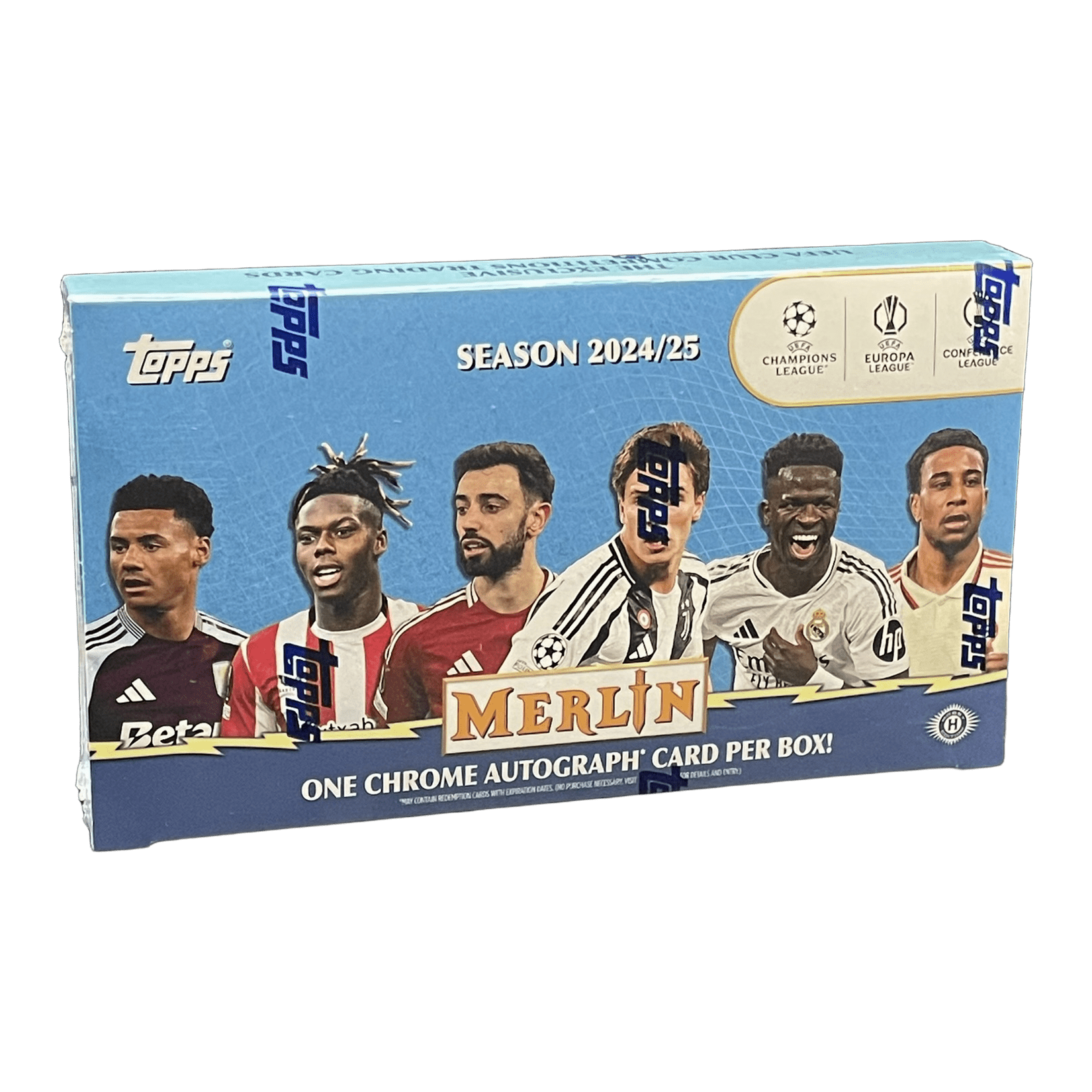 2024-25 Topps Merlin UEFA Club Competitions Soccer Hobby Box - 887521144136 - Library of Cards