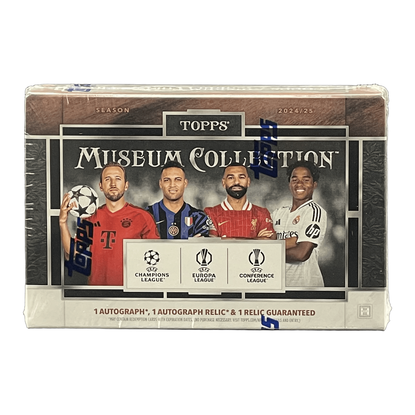 2024 - 25 Topps Museum Collection UEFA Club Competitions Soccer Hobby Box - 887521141838 - Library of Cards