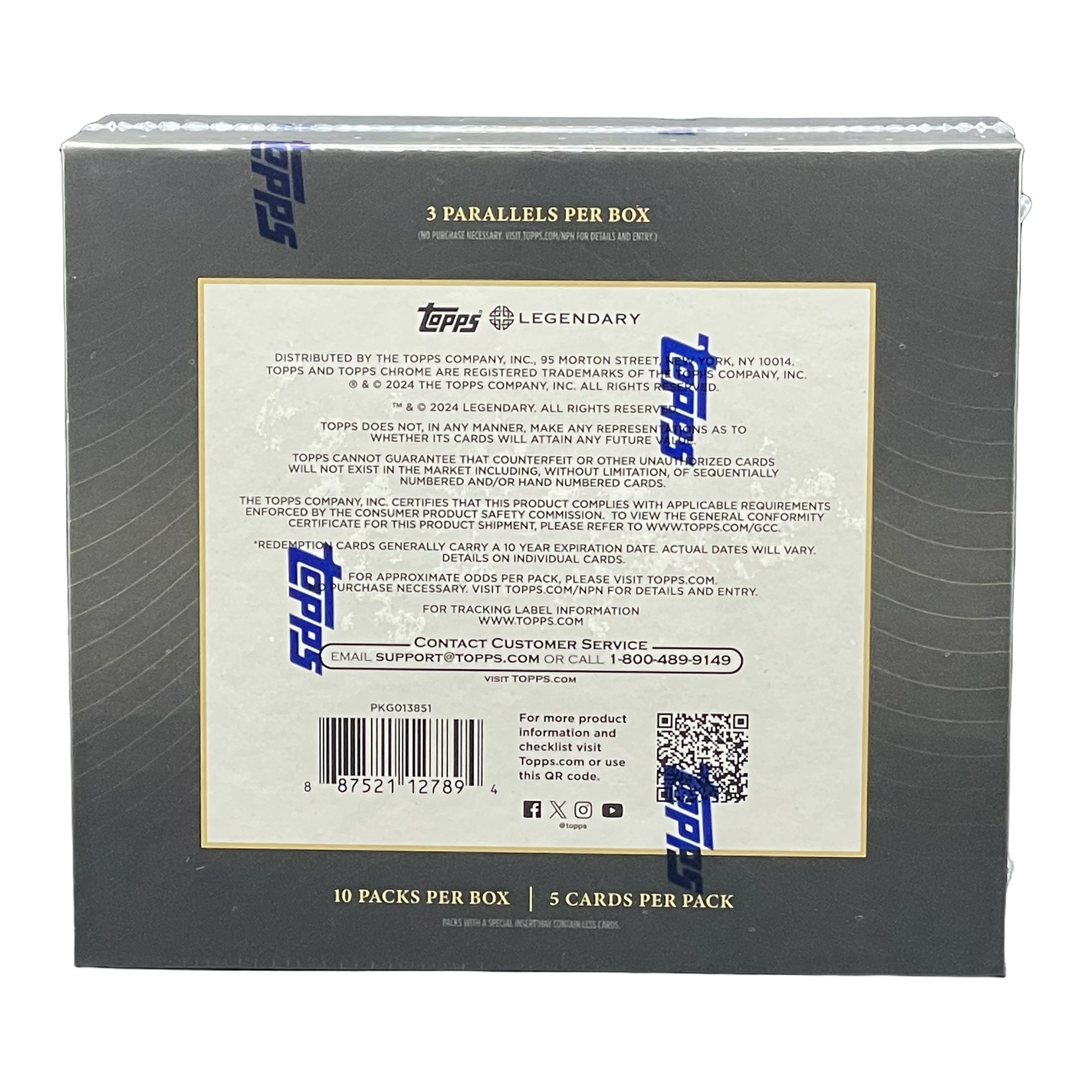 2024 Topps Chrome Dune Hobby Box - Back