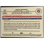2024 Topps Chrome Fanatics Fest Baseball Shota Imanaga Big Apple Refractor - FALSE - Library of Cards