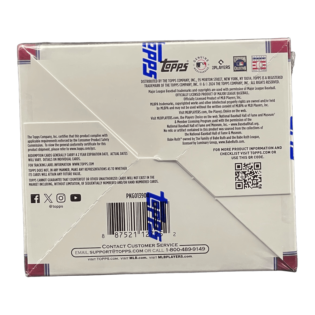 2024 Topps Series 2 Baseball Retail Box - 887521127252 - Library of Cards