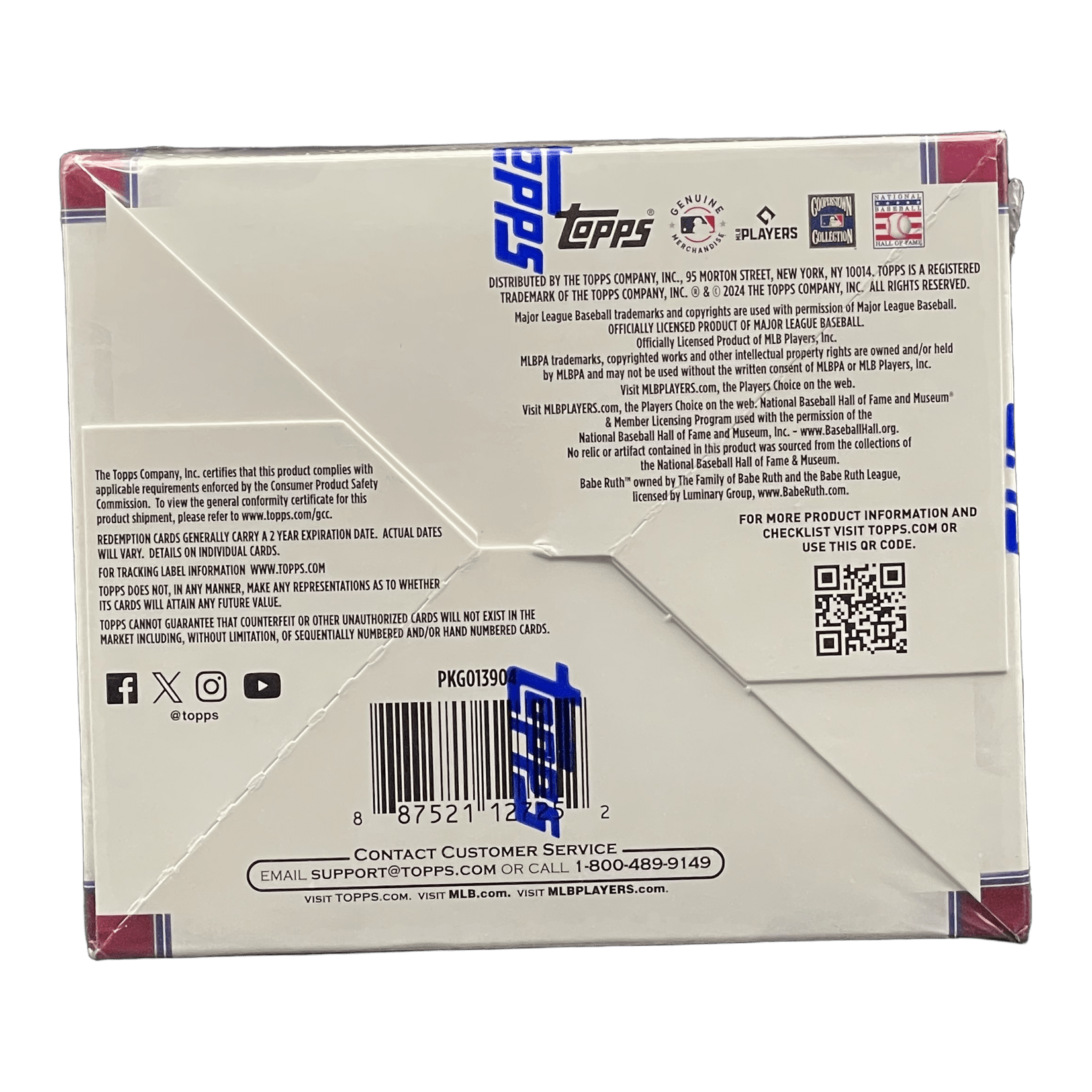 2024 Topps Series 2 Baseball Retail Box - 887521127252 - Library of Cards