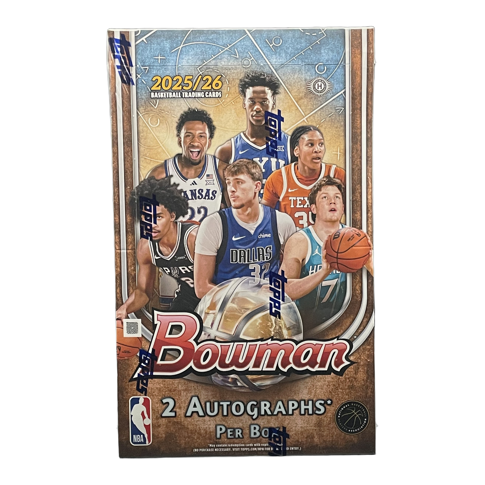 2025 - 26 Bowman Basketball Hobby Box - 887521155415 - Library of Cards