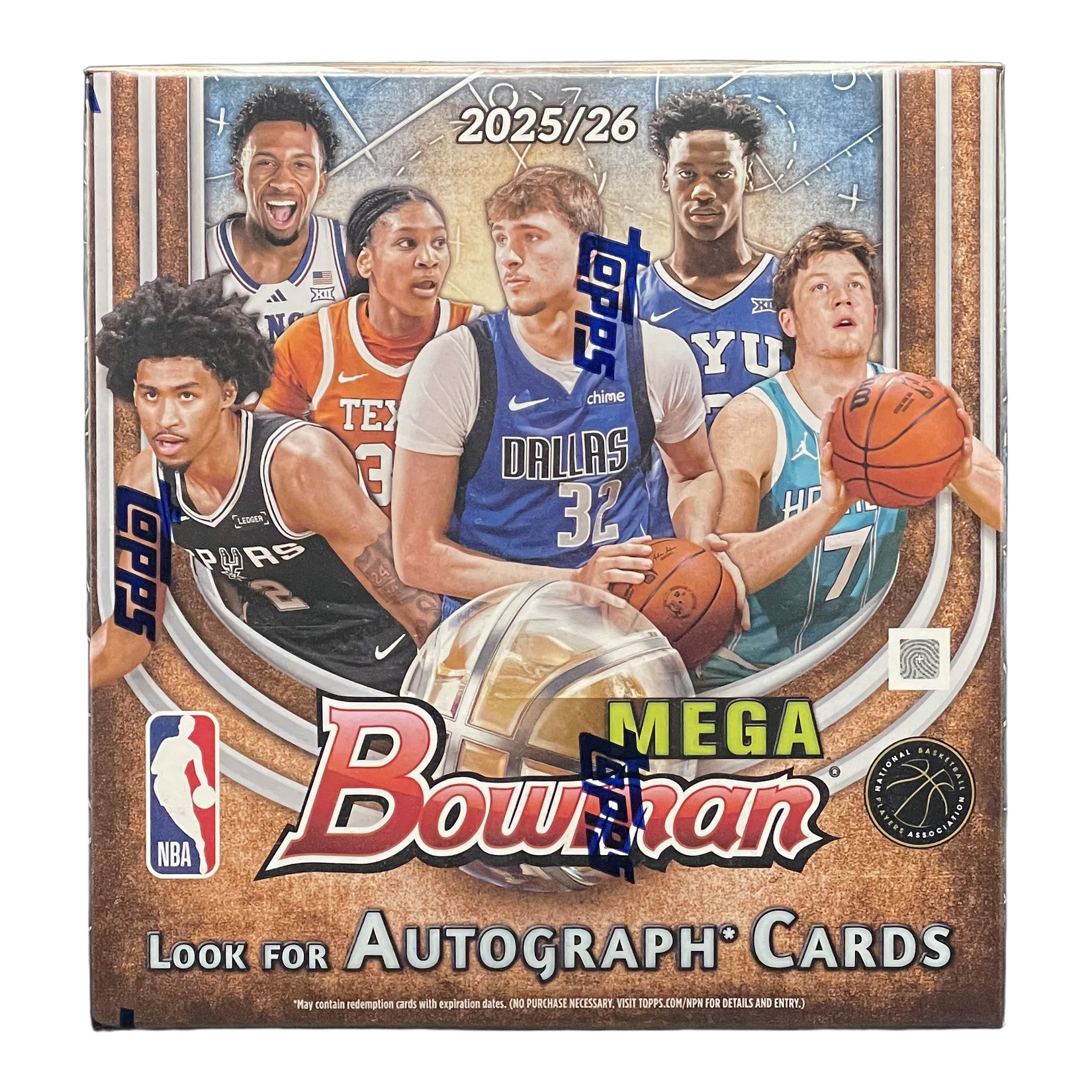 2025 - 26 Bowman Basketball Mega Box - 887521155583 - Library of Cards