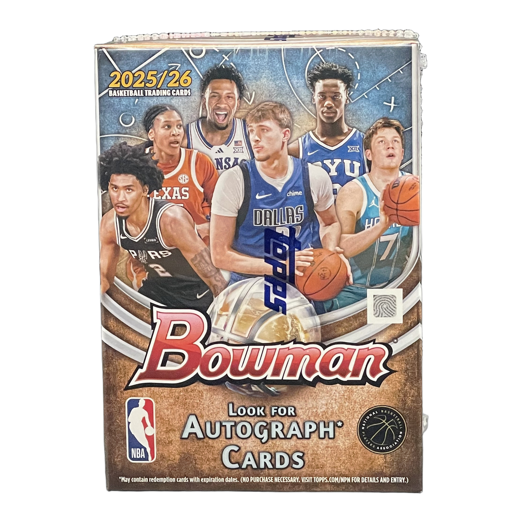 2025 - 26 Bowman Basketball Value Box - 887521155533 - Library of Cards
