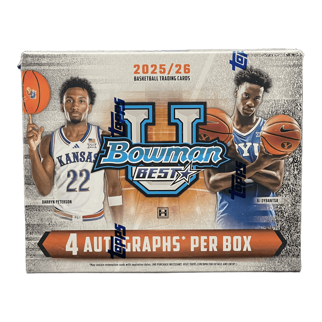 2025 - 26 Bowman University Best Basketball Hobby Box - 887521155637 - Library of Cards