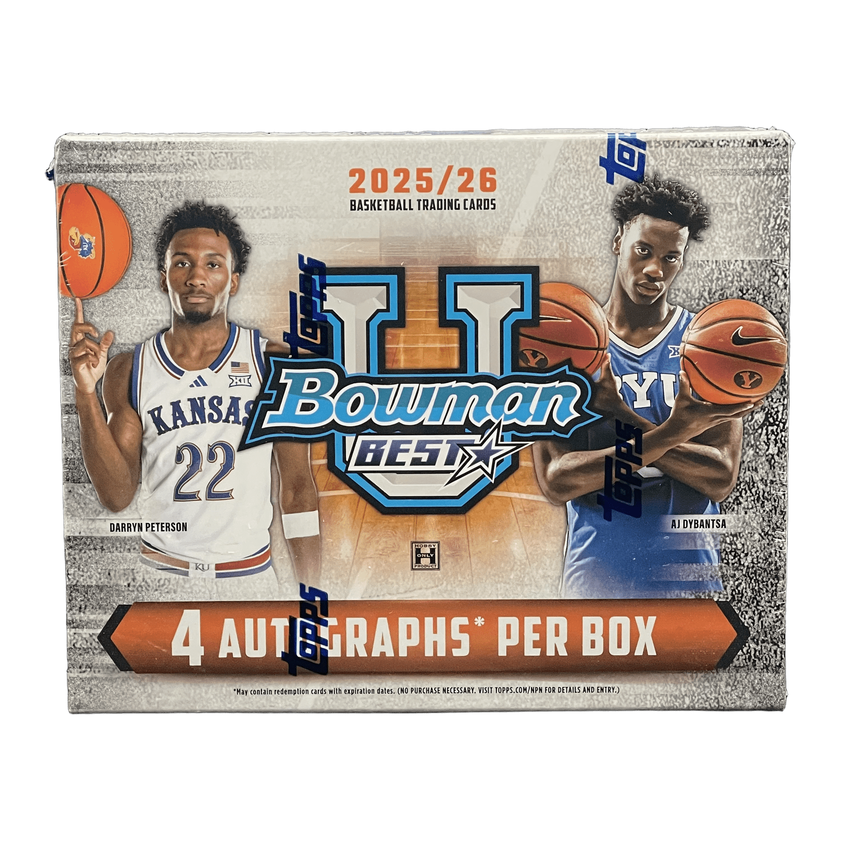 2025 - 26 Bowman University Best Basketball Hobby Box - 887521155637 - Library of Cards