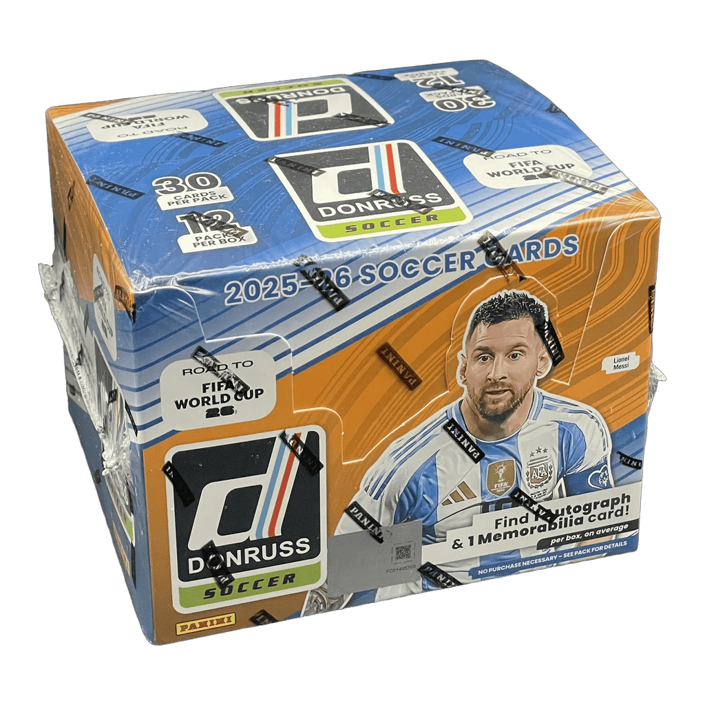 2025-26 Donruss Road to FIFA World Cup Soccer Hobby Box - 7746134178665 - Library of Cards