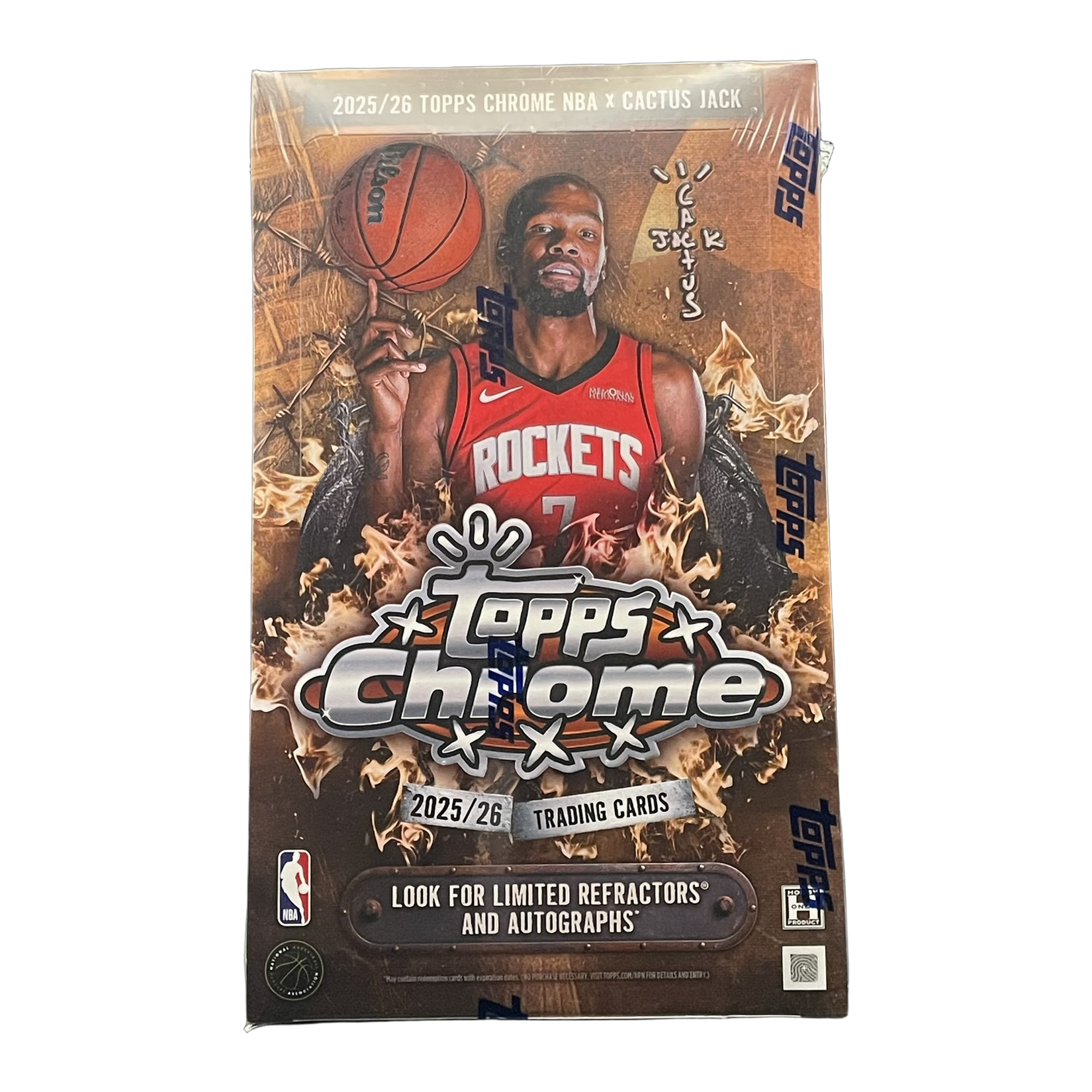 2025-26 Topps Chrome Cactus Jack Basketball Hobby Box