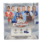 2025 - 26 Topps Chrome UEFA Club Competitions Soccer Mega Box - 887521158560 - Library of Cards