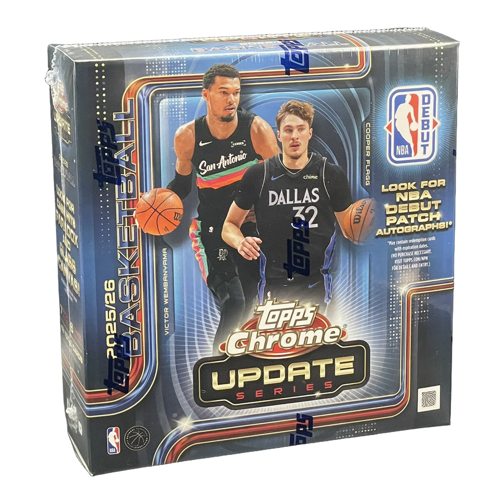 2025-26 Topps Chrome Update Basketball Mega Box - 887521161478 - Library of Cards