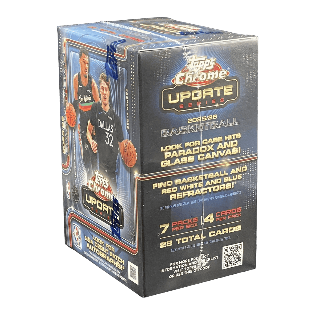 2025-26 Topps Chrome Update Basketball Value Box - 887521161423 - Library of Cards