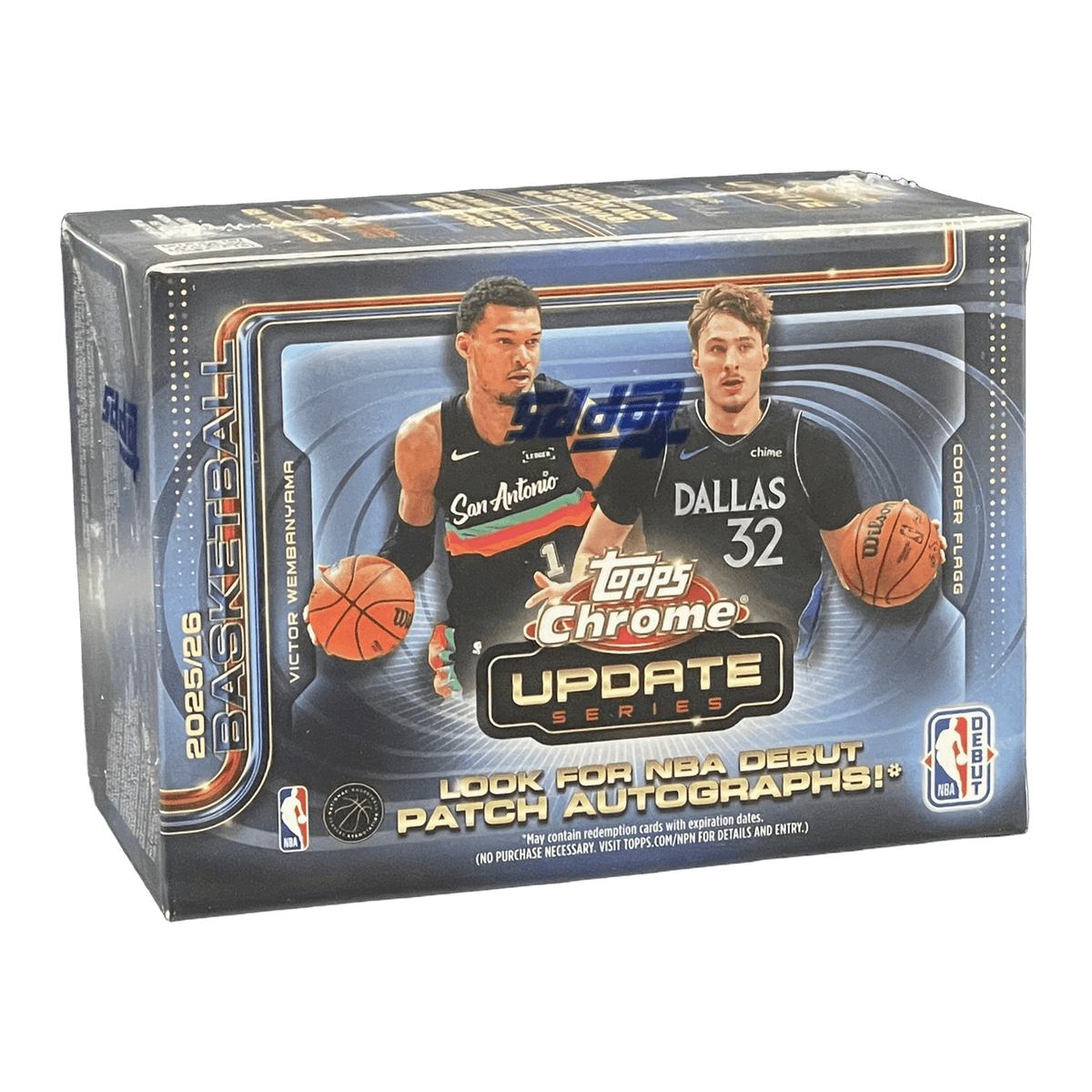 2025-26 Topps Chrome Update Basketball Value Box - 887521161423 - Library of Cards