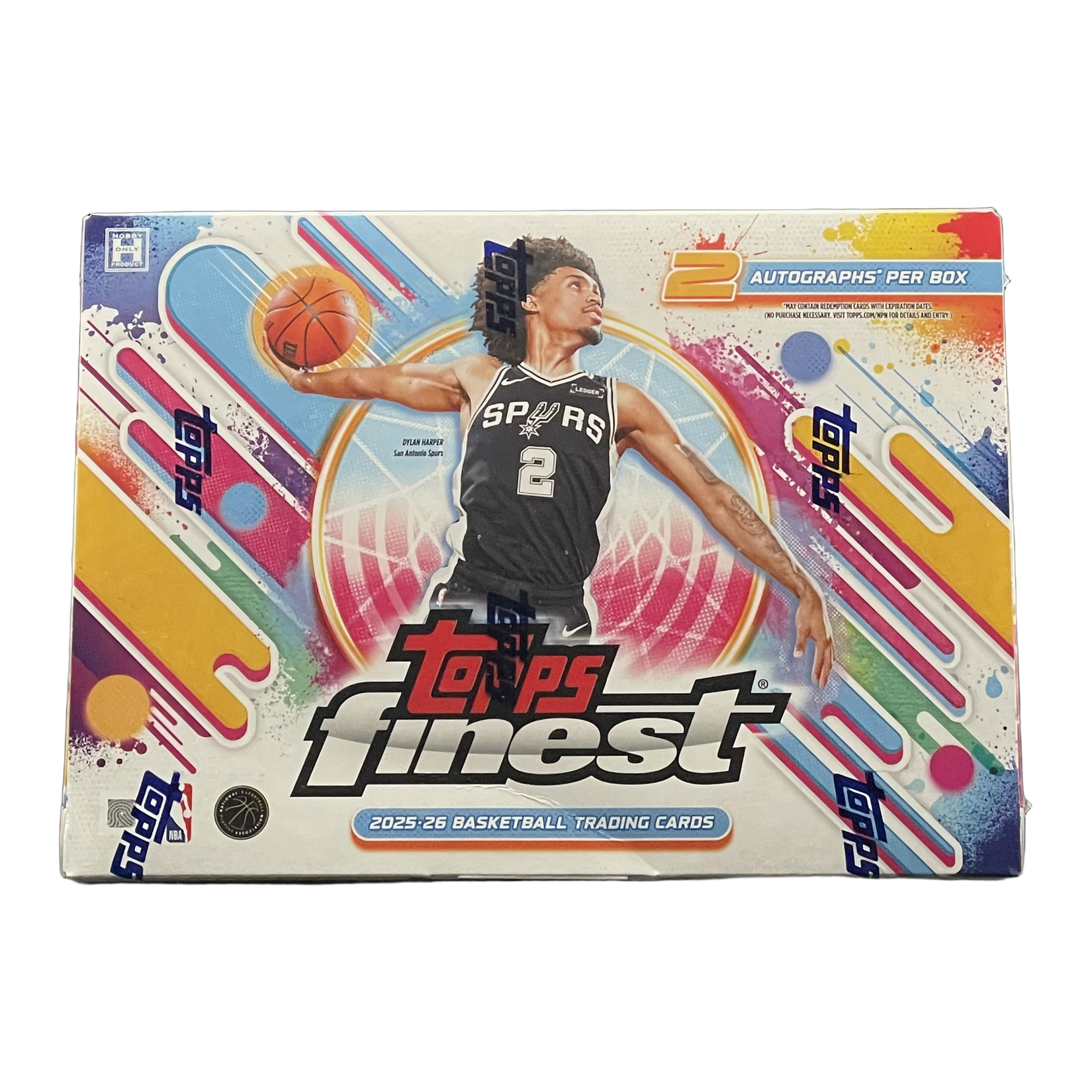 2025 - 26 Topps Finest Basketball Hobby Box - 887521153336 - Library of Cards