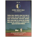 2025 - 26 Topps Flagship Basketball Dirk Nowitzki 8 - Bit Ballers Holo Foil - FALSE - Library of Cards