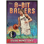 2025 - 26 Topps Flagship Basketball Dirk Nowitzki 8 - Bit Ballers Holo Foil - FALSE - Library of Cards