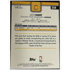 2025 - 26 Topps Flagship Basketball Rick Barry Fanatics Exclusive Topps Logo Refractor - FALSE - Library of Cards
