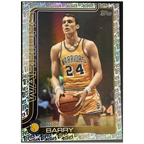 2025 - 26 Topps Flagship Basketball Rick Barry Fanatics Exclusive Topps Logo Refractor - FALSE - Library of Cards