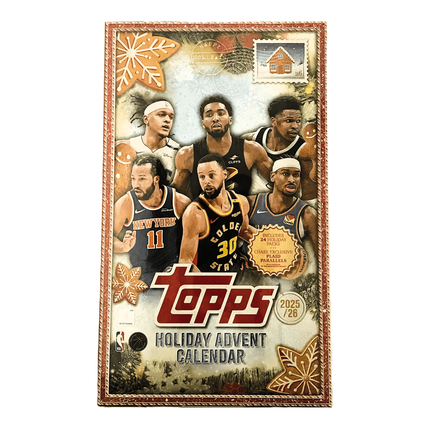 2025 - 26 Topps Holiday Basketball Countdown Calendar -  - Library of Cards