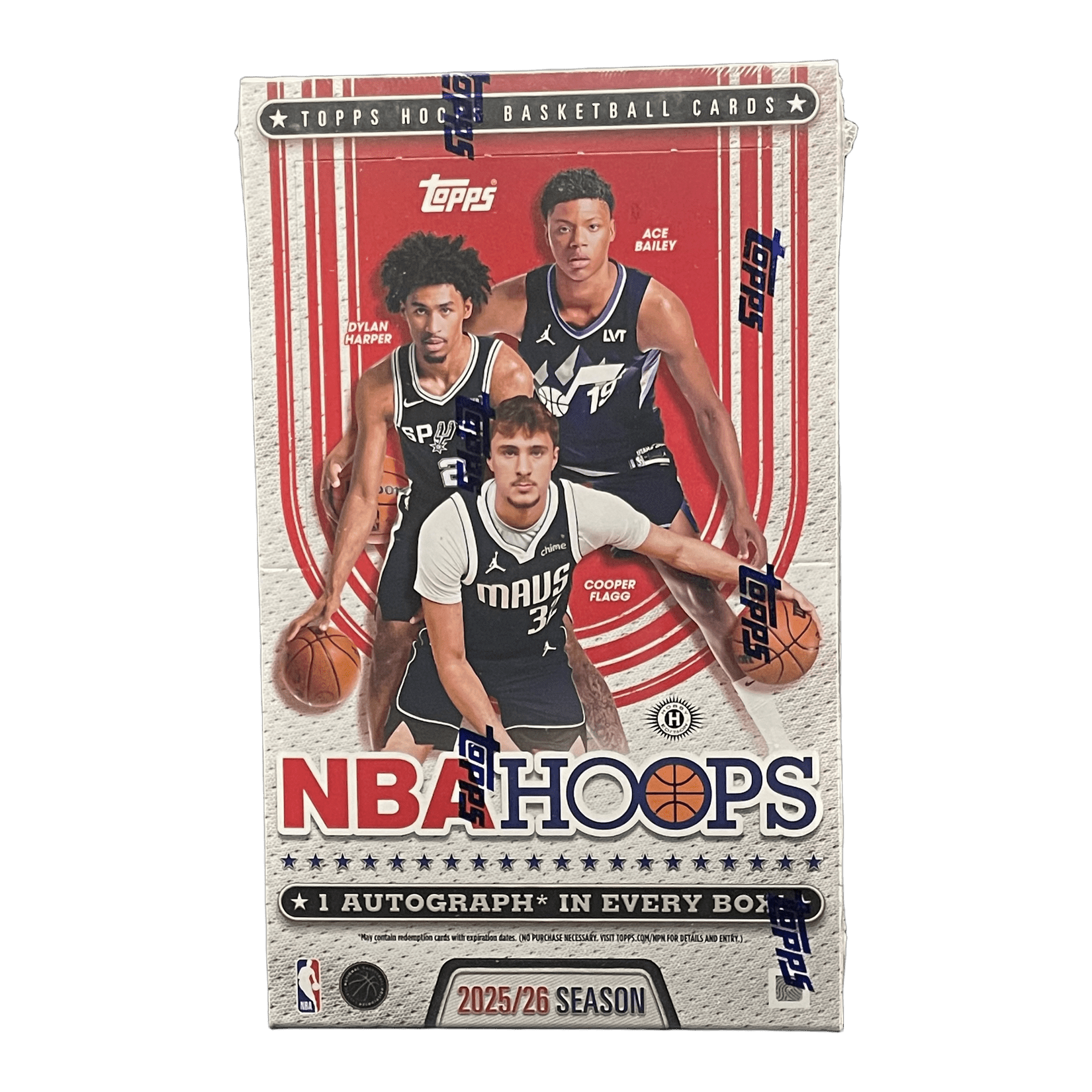 2025 - 26 Topps NBA Hoops Basketball Hobby Box - 887521157112 - Library of Cards