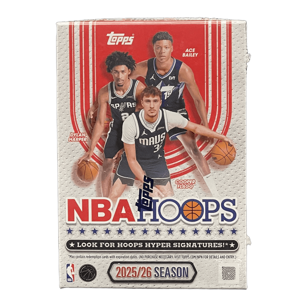 2025 - 26 Topps NBA Hoops Basketball Value Box - 887521157204 - Library of Cards