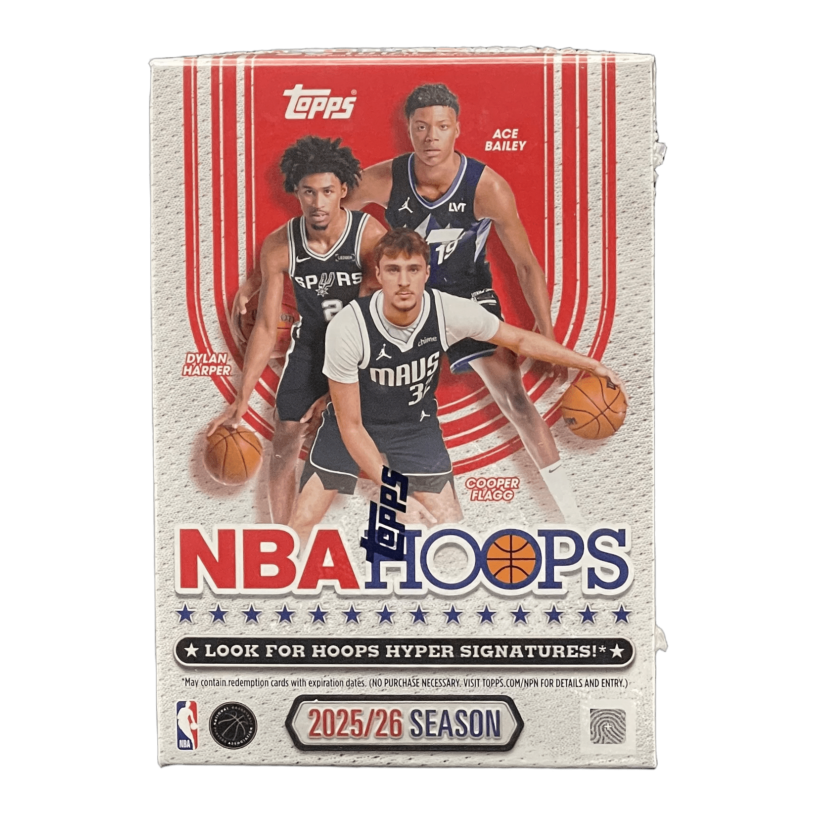 2025 - 26 Topps NBA Hoops Basketball Value Box - 887521157204 - Library of Cards