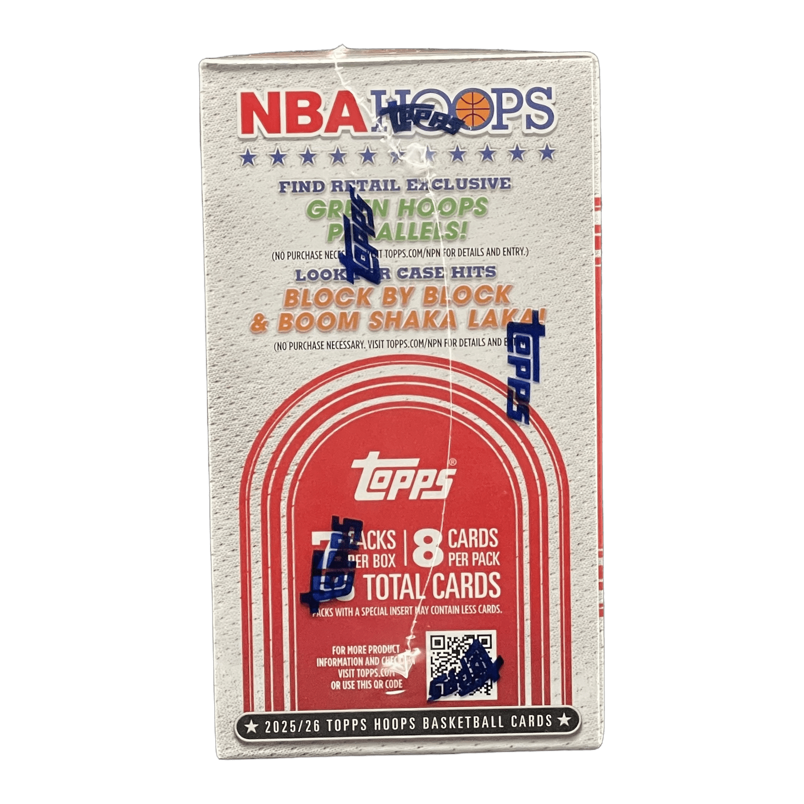 2025 - 26 Topps NBA Hoops Basketball Value Box - 887521157204 - Library of Cards