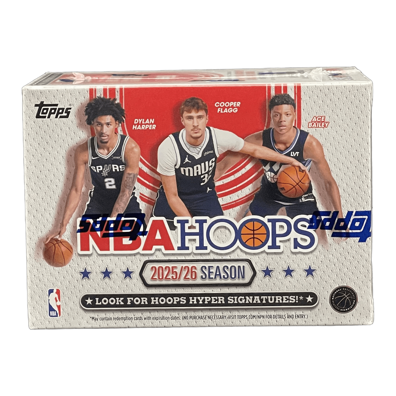 2025 - 26 Topps NBA Hoops Basketball Value Box - 887521157204 - Library of Cards