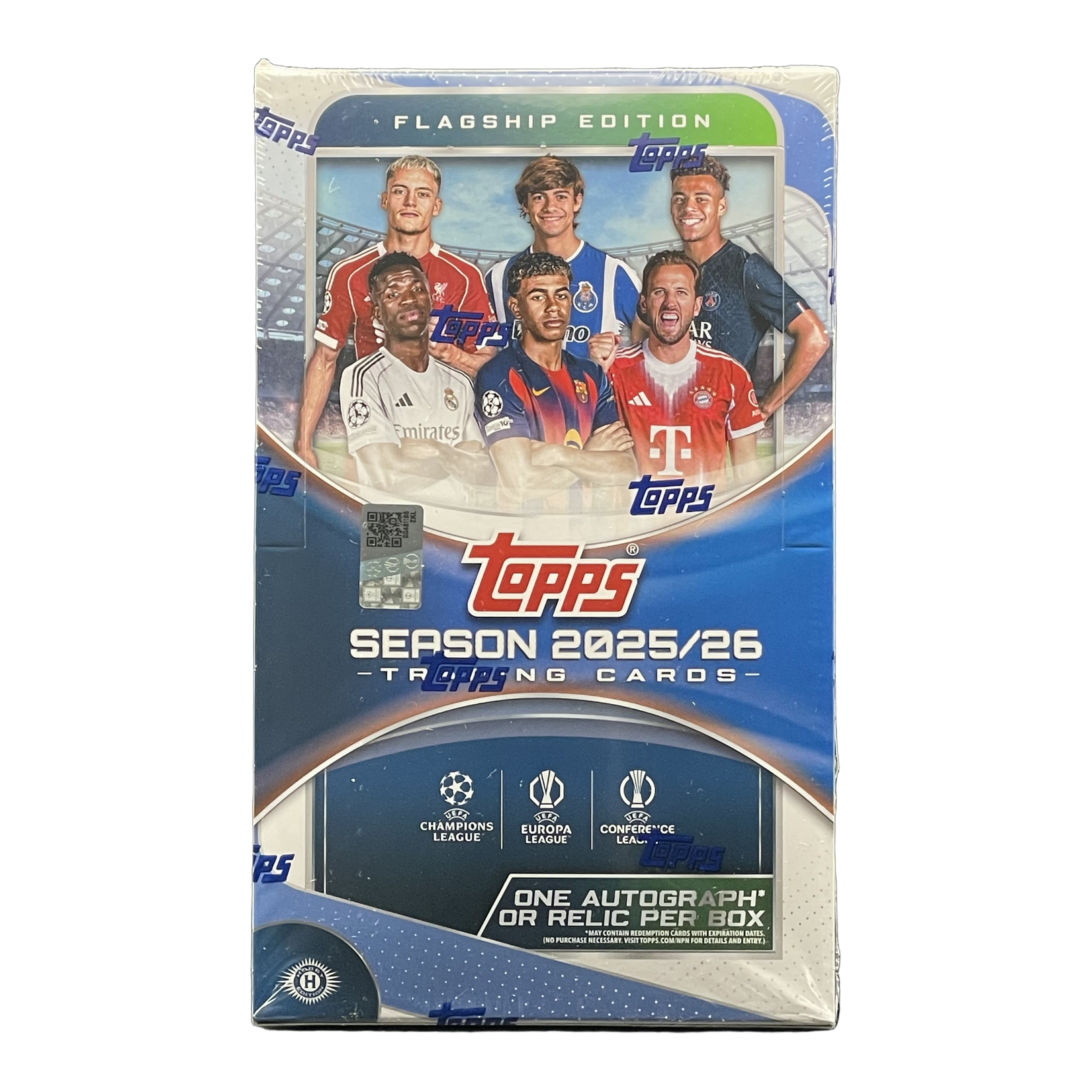 2025 - 26 Topps UEFA Club Competition Soccer Hobby Box - 887521151509 - Library of Cards