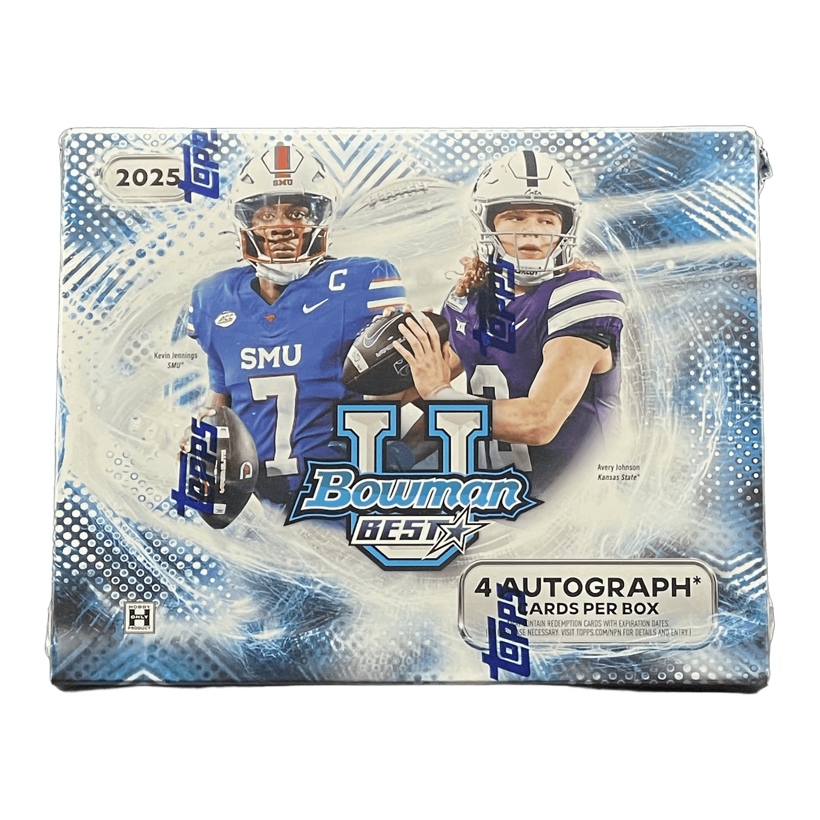 2025 Bowman University Best Football Hobby Box - 887521147564 - Library of Cards