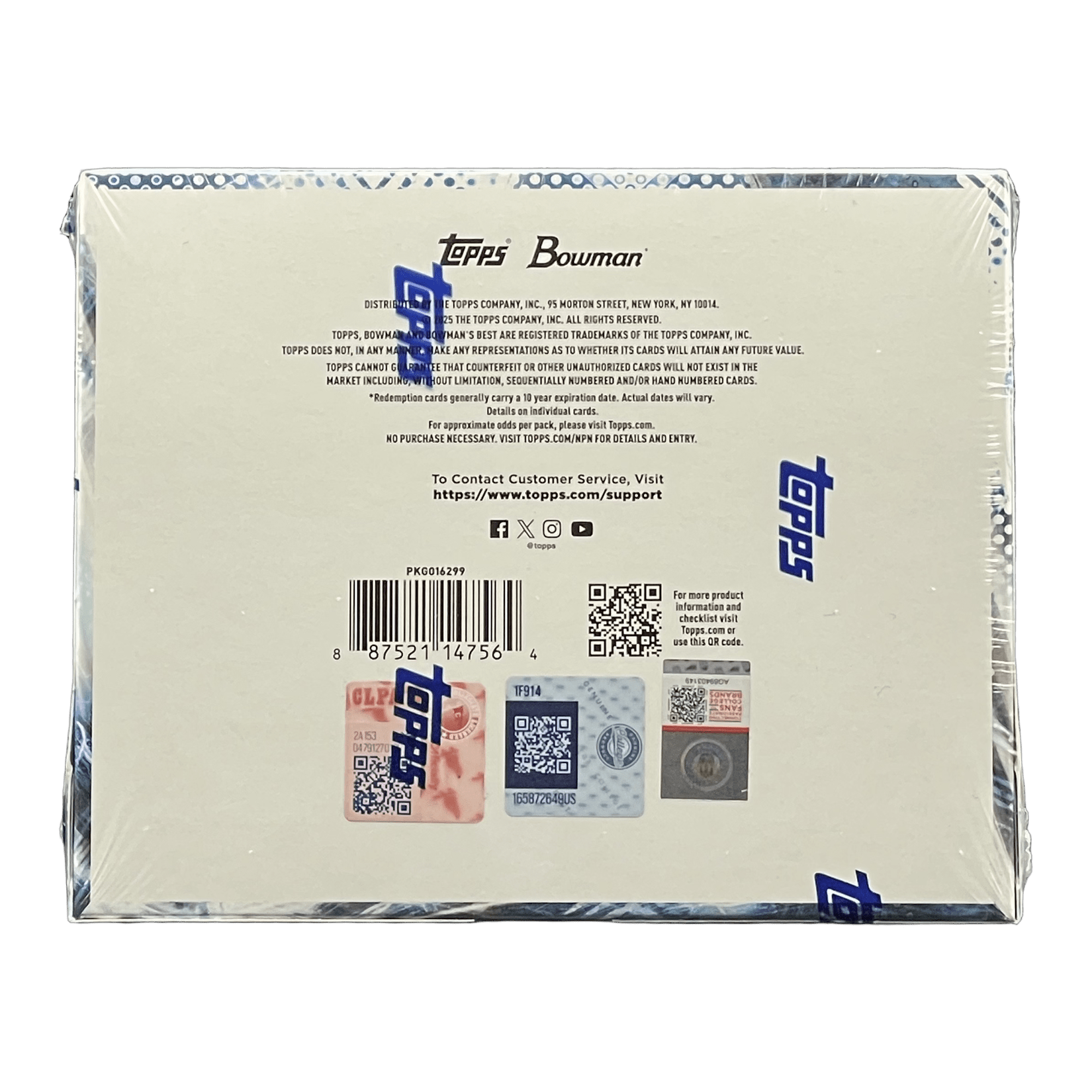 2025 Bowman University Best Football Hobby Box - 887521147564 - Library of Cards