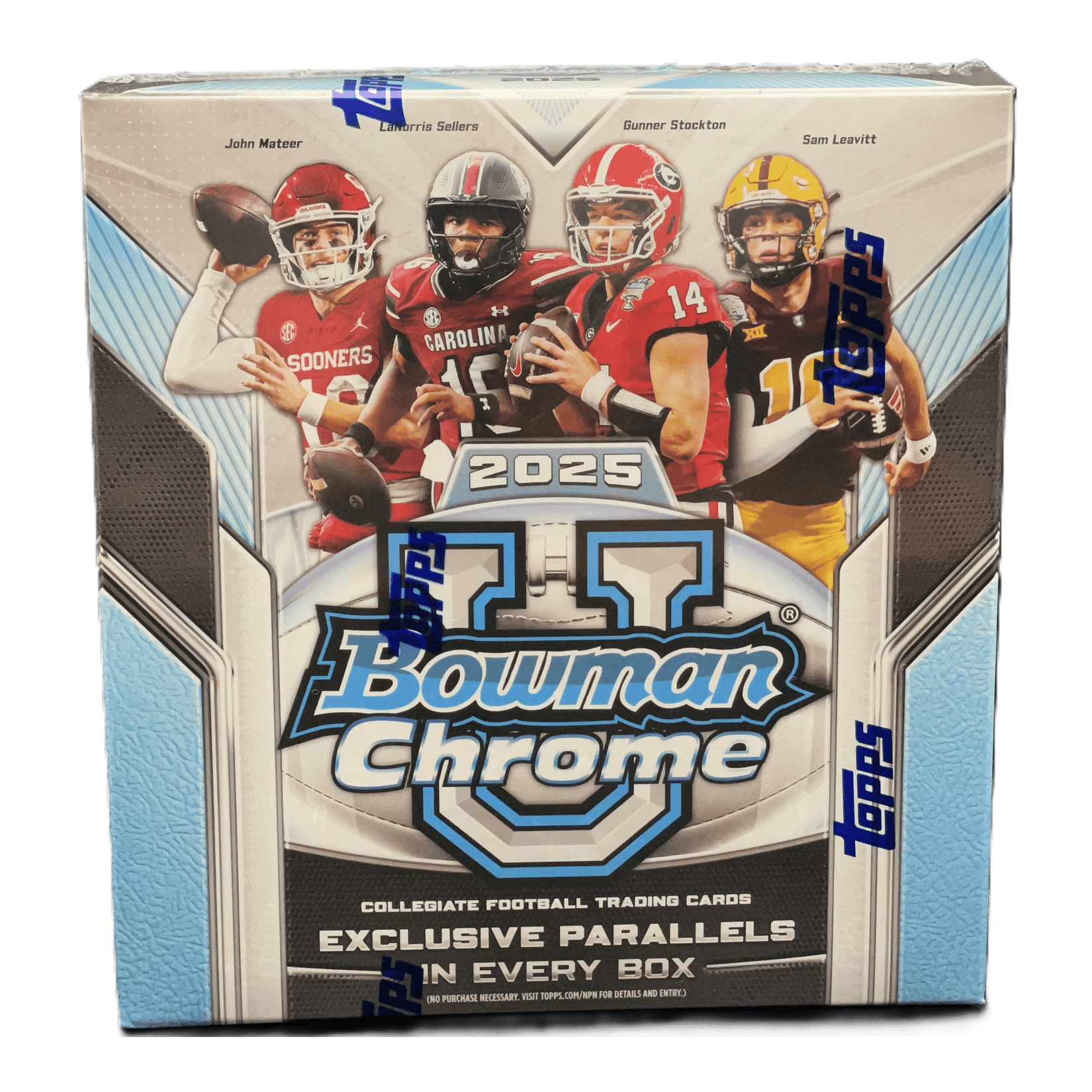 2025 Bowman University Chrome Football Mega Box -  - Library of Cards