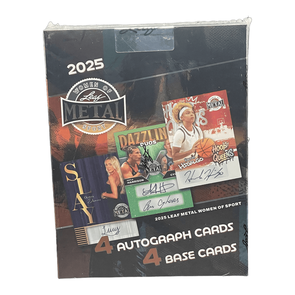 2025 Leaf Metal Women of Sport Multi Sports Hobby Box - 819110016340 - Library of Cards